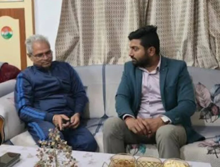 RLP युवा नेता थान सिंह डोली की गोपाराम मेघवाल से मुलाकात ने बढ़ाई सियासी हलचल,स्टिंग ऑपरेशन के बाद कांग्रेस पर दबाव.