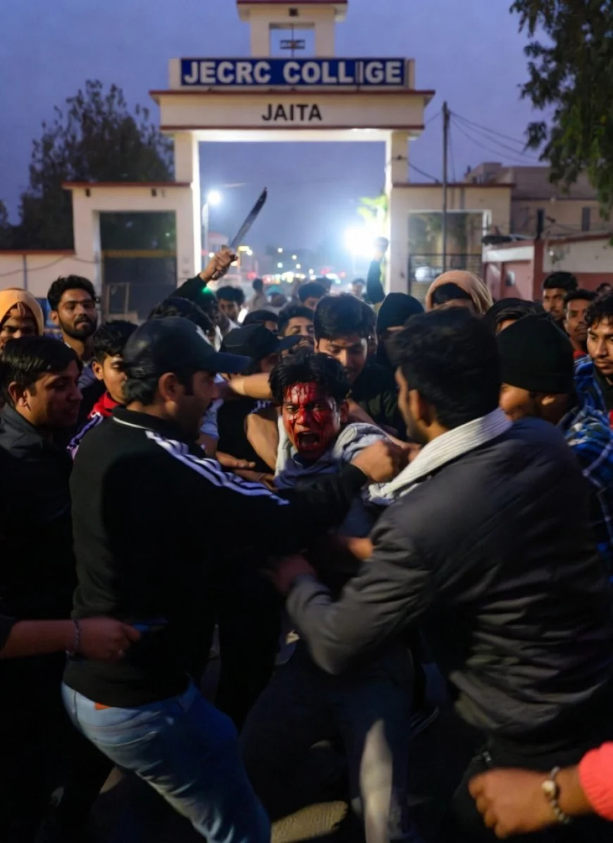 जयपुर के JECRC कॉलेज में रैगिंग का गंभीर मामला: विरोध करने पर चाकू से हमला, छात्र घायल
