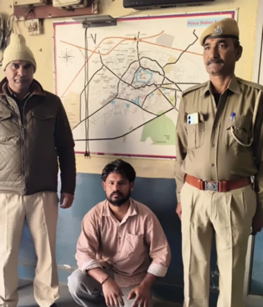 भरतपुर में जानलेवा हमला: लात-घूंसों से पीटा, बाइक चढ़ाकर मारने की कोशिश; मुख्य आरोपी गिरफ्तार, अन्य की तलाश जारी