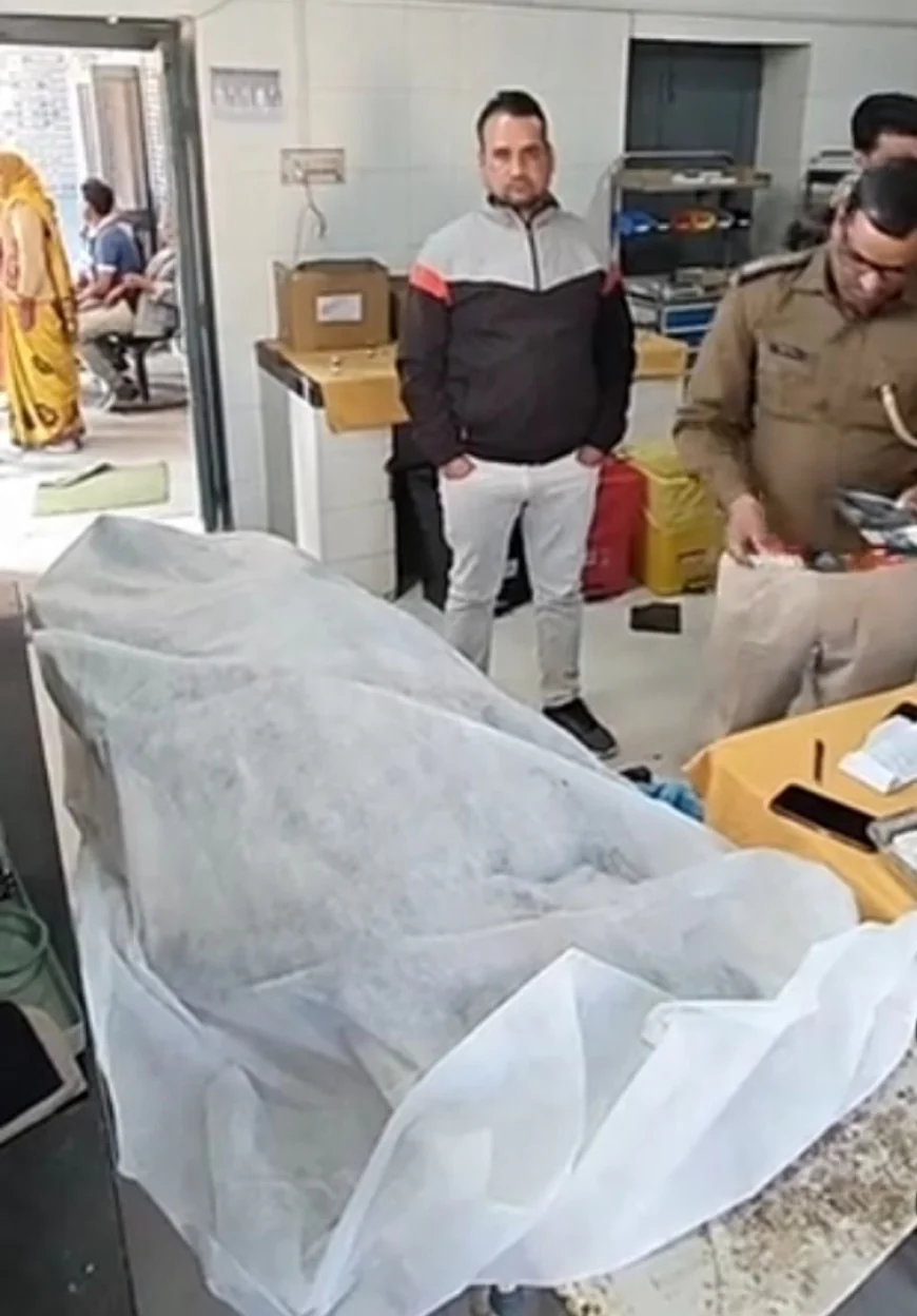 नदबई में दर्दनाक सड़क हादसा: तेज रफ्तार ट्रोले ने बाइक सवार युवक को कुचला, मौके पर मौत