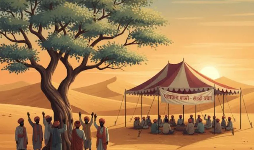 खेजड़ी संरक्षण को लेकर बिश्नोई समाज का बड़ा ऐलान आज हो रही मुकाम में विशाल माहापंचायत.