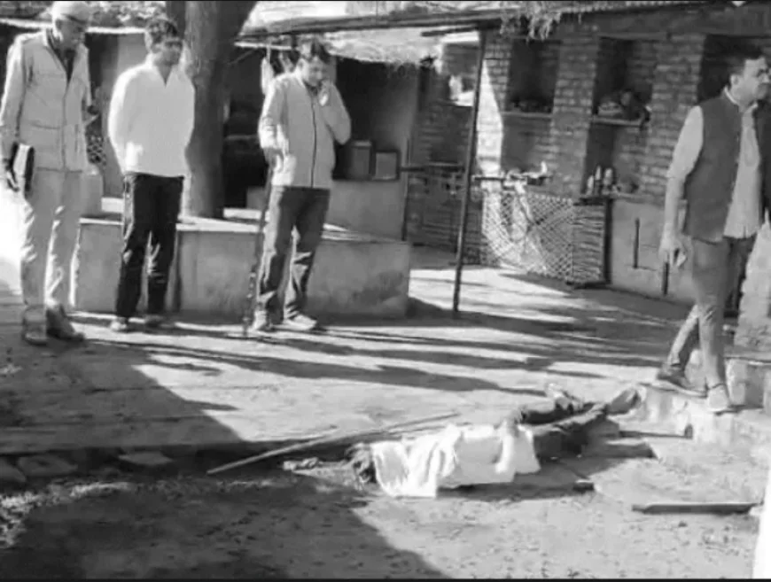 चित्तौड़गढ़: महिला ने कुल्हाड़ी से पति की गर्दन काट दी, हत्या के बाद कुएं में कूदकर आत्महत्या की कोशिश; ग्रामीणों ने बचाया