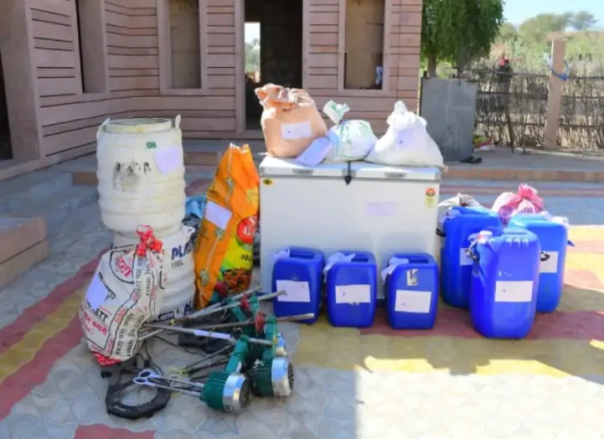 बाड़मेर में एमडी ड्रग्स बनाने की अवैध फैक्ट्री का पर्दाफाश: 80 करोड़ की ड्रग्स बरामद, मुख्य आरोपी फरार