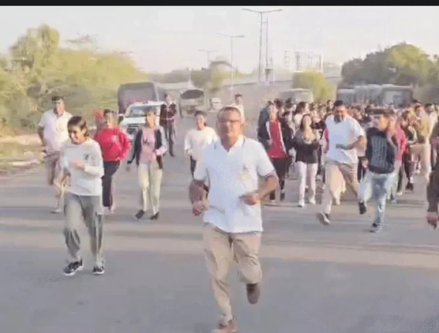 बाड़मेर में ‘रन फॉर विकसित राजस्थान’: युवाओं का जोश, पुलिस का उत्साह और विकास का संकल्प