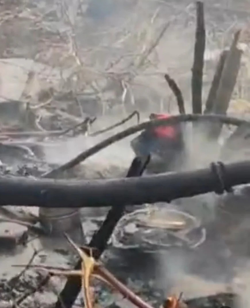 कोटा में ढकनिया रेलवे स्टेशन के पास झोपड़ियों में लगी आग, समय रहते काबू में किया गया