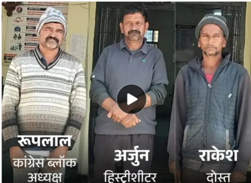 उदयपुर में राष्ट्रीय पक्षी मोर के शिकार का सनसनीखेज मामला: कांग्रेस ब्लॉक अध्यक्ष सहित तीन गिरफ्तार