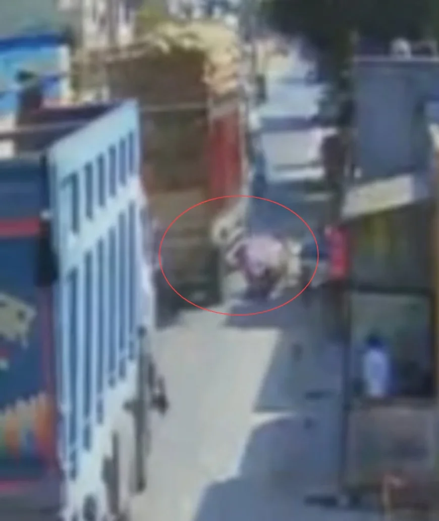 राजस्थान के चूरू जिले में दर्दनाक सड़क हादसा: तेज रफ्तार ट्रक ने स्कूटी सवार महिला को कुचला, मौके पर मौत; CCTV फुटेज में कैद हुई दिल दहला देने वाली घटना