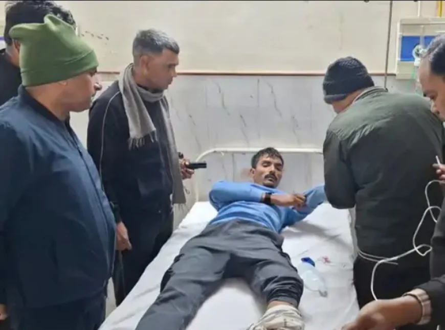 धौलपुर में पुलिस मुठभेड़: 50 हजार के इनामी बदमाश अजीत ठाकुर घायल, दो साथी गिरफ्तार