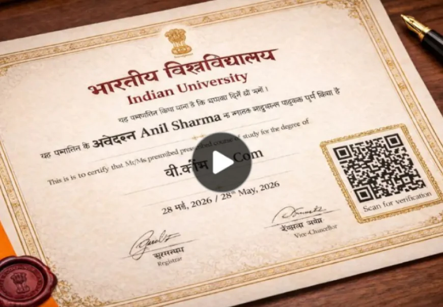 राजस्थान में फर्जी डिग्री पर लगेगी लगाम: विश्वविद्यालयों के सभी प्रमाण-पत्रों पर अनिवार्य होगा QR कोड