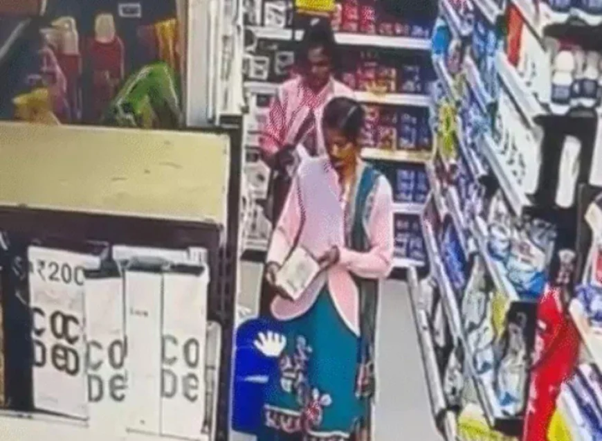 अजमेर में विशाल मेगा मार्ट से महिलाओं द्वारा 2 लाख रुपये के घी-बादाम की चोरी: दो आरोपी पकड़ी गईं, CCTV में कैद हुई वारदात