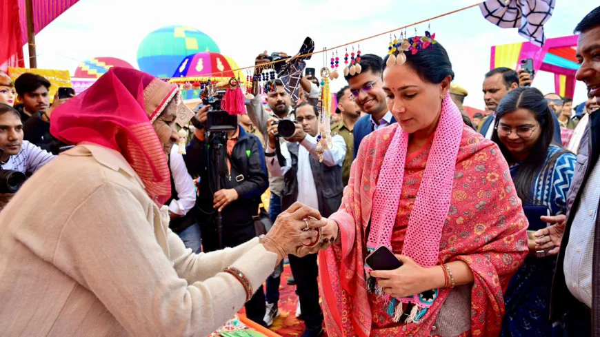 सांभर महोत्सव 2025 का भव्य शुभारंभ: उपमुख्यमंत्री दिया कुमारी ने किया उद्घाटन, सांभर उभर रहा ग्लोबल टूरिस्ट डेस्टिनेशन के रूप में