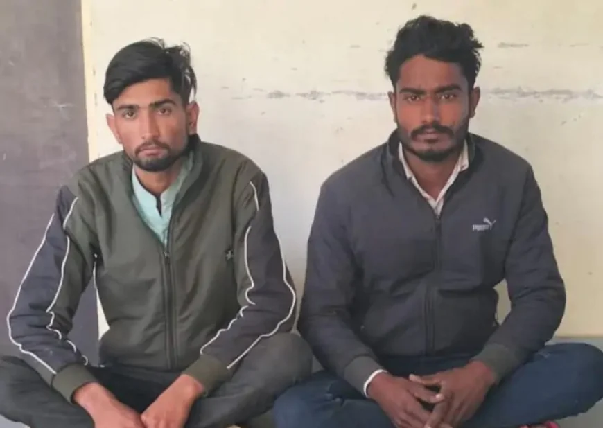 सीकर में किसानों के खेतों के गेट चोरी का मामला: दो आरोपी गिरफ्तार, पांच लोहे के गेट बरामद