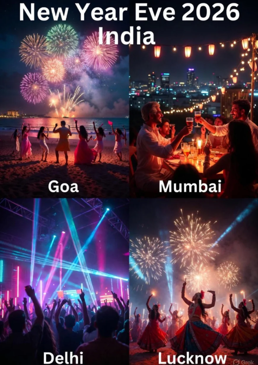 नव वर्ष की पूर्व संध्या पर देशभर में उत्साह: कई कार्यक्रमों से सजा नया साल का स्वागत