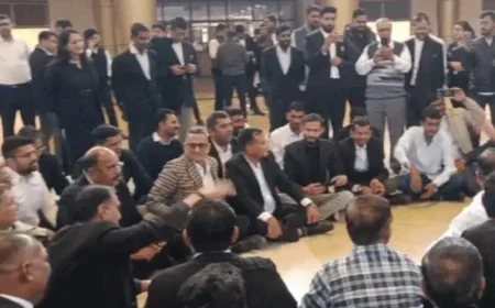 जोधपुर हाईकोर्ट प्रशासन के नए फैसलों के खिलाफ वकीलों का विरोध: 5 जनवरी को कार्य बहिष्कार का ऐलान