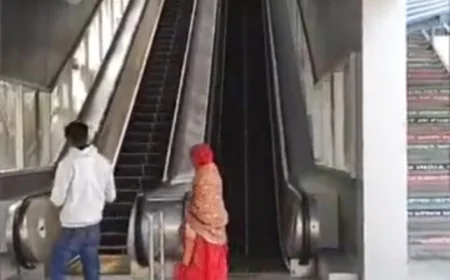 राईकाबाग रेलवे स्टेशन पर यात्री सुविधाओं का बड़ा विस्तार 4 नए एस्केलेटर शुरू, सफर हुआ और आसान.