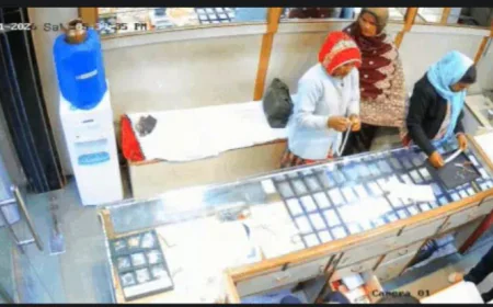 जयपुर में ज्वेलरी शॉप में महिला चोर गैंग की बड़ी वारदात: चांदी की पायलों से भरी पूरी ट्रे शॉल में छिपाकर ले उड़ीं