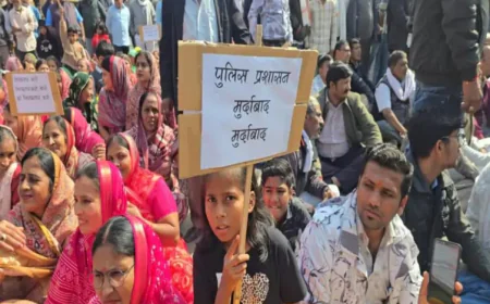 बाड़मेर में माजीसा माता मंदिर चोरी कांड: भाजपा नेताओं और भक्तों का जोरदार प्रदर्शन, पुलिस-प्रशासन के खिलाफ नारेबाजी