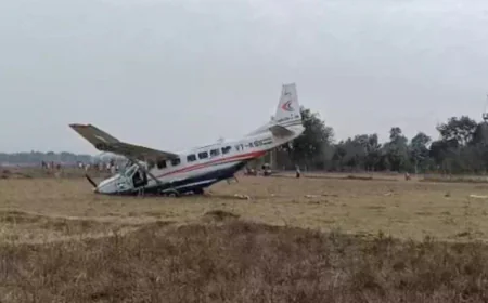 ओडिशा में 9-सीटर विमान दुर्घटना: भुवनेश्वर से राउरकेला जा रही फ्लाइट क्रैश लैंडिंग