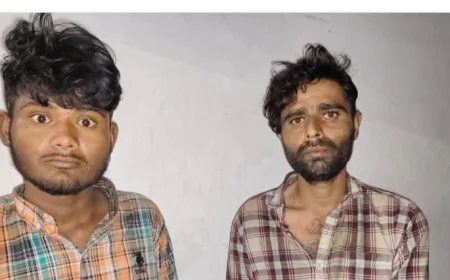 दिन में मजदूरी कर रात में मंदिरों-घरों में करते थे चोरियां: बाड़मेर पुलिस ने हिस्ट्रीशीटर समेत दो बदमाशों को किया गिरफ्तार
