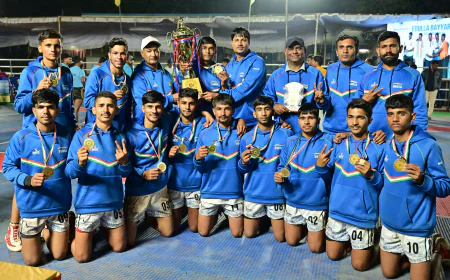 राजस्थान कबड्डी टीम की स्वर्णिम सफलता: U-17 बॉयज़ राष्ट्रीय स्तर पर गोल्ड मेडल जीतकर इतिहास रचा