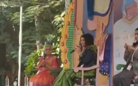 जेएलएफ में गौर गोपाल दास का प्रेरक संदेश: "मौत तो बेवजह बदनाम है, असली तकलीफ जिंदगी से होती है"