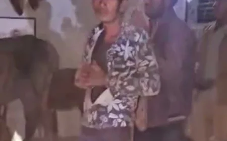 नागौर के रियां बड़ी में गौ तस्करी के शक में चार युवकों को ग्रामीणों ने पकड़कर पीटा, बाल-मूंछें काट दी; पुलिस ने हिरासत में लिया