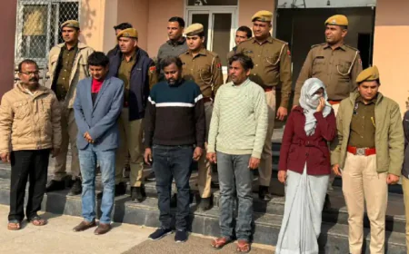 राजस्थान में बड़ा भर्ती घोटाला: OMR शीट में फर्जीवाड़ा कर 38 अभ्यर्थियों को लगवाई सरकारी नौकरी, RSSB के तकनीकी प्रमुख समेत 5 गिरफ्तार; 60 लाख रुपये जब्त