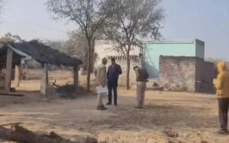 बीकानेर के लूणकरणसर में दिल दहला देने वाली घटना: पति ने पत्नी की हत्या की, फिर खुद फंदे पर लटककर दी जान; पोते ने स्कूल से पहले घर पहुंचकर देखीं दोनों लाशें