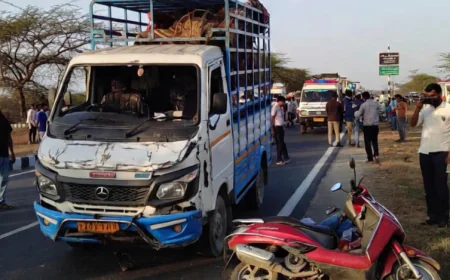 उदयपुर के गोगुंदा में भीषण सड़क हादसा: रॉन्ग साइड आते लोडिंग टेम्पो ने स्कूटी सवार किशन लाल गायरी को चपेट में लिया, इलाज के दौरान मौत