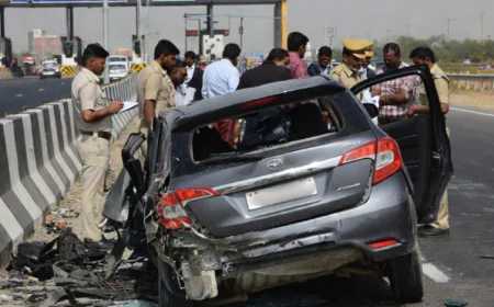 5 साल के मासूम की दर्दनाक मौत: तेज रफ्तार कार ने कुचला, ड्राइवर फरार; पुलिस सीसीटीवी फुटेज के आधार पर तलाश में जुटी