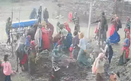 अलवर में जमीन विवाद पर एक ही कुनबे के 100 से अधिक लोग आपस में भिड़े, VIDEO: 20 मिनट तक चली लाठी-डंडों और पत्थरबाजी, 20 से ज्यादा घायल