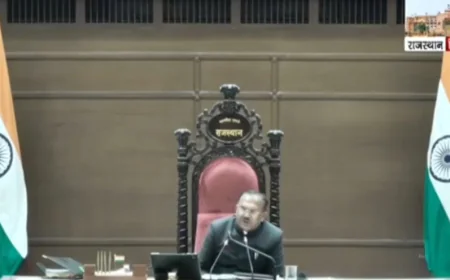 राजस्थान विधानसभा में जर्जर स्कूल भवनों पर हंगामा: मंत्री मदन दिलावर बोले- सभी जर्जर भवन जमींदोज होंगे, थर्ड पार्टी ऑडिट अनिवार्य