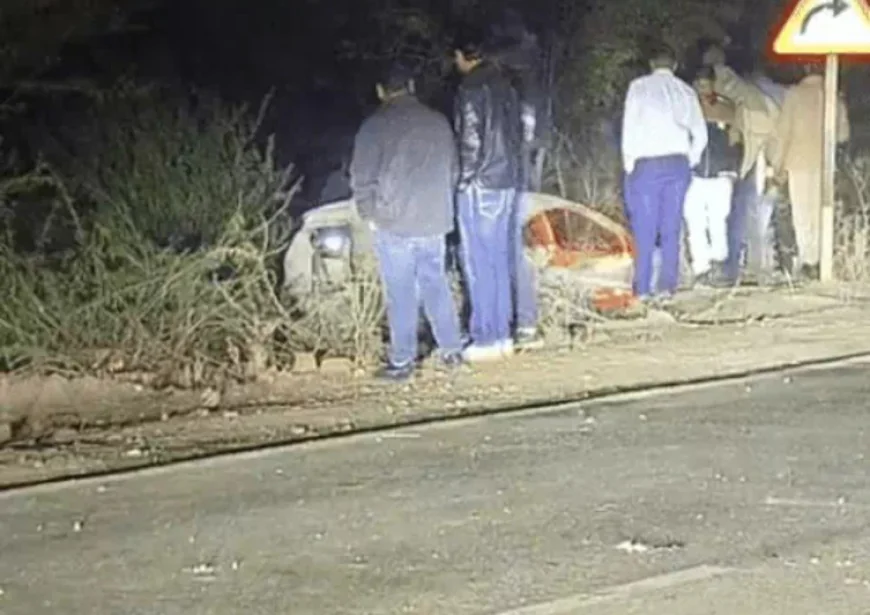 राजसमंद में दर्दनाक कार हादसा: एक साल की मासूम जिंदा जली, परिवार को आग से खींचकर निकाला गया