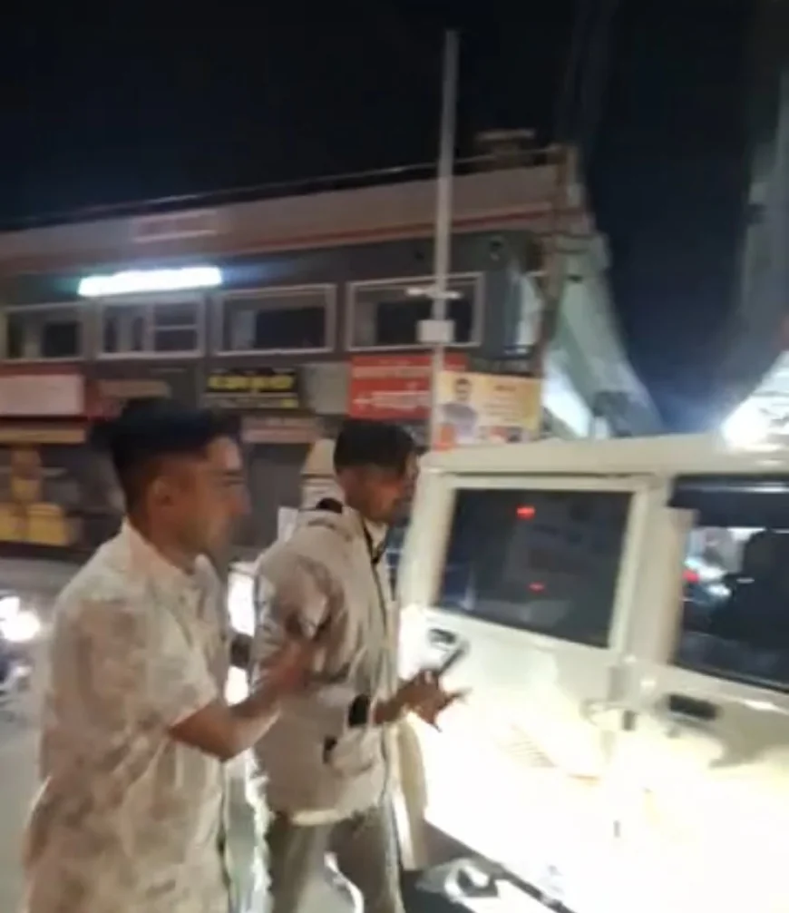 सीकर में न्यू ईयर पर सख्त पुलिसिया कार्रवाई: शराब पीकर हुड़दंग मचाने वालों पर चला डंडा, 32 गिरफ्तार, 30 वाहन जब्त