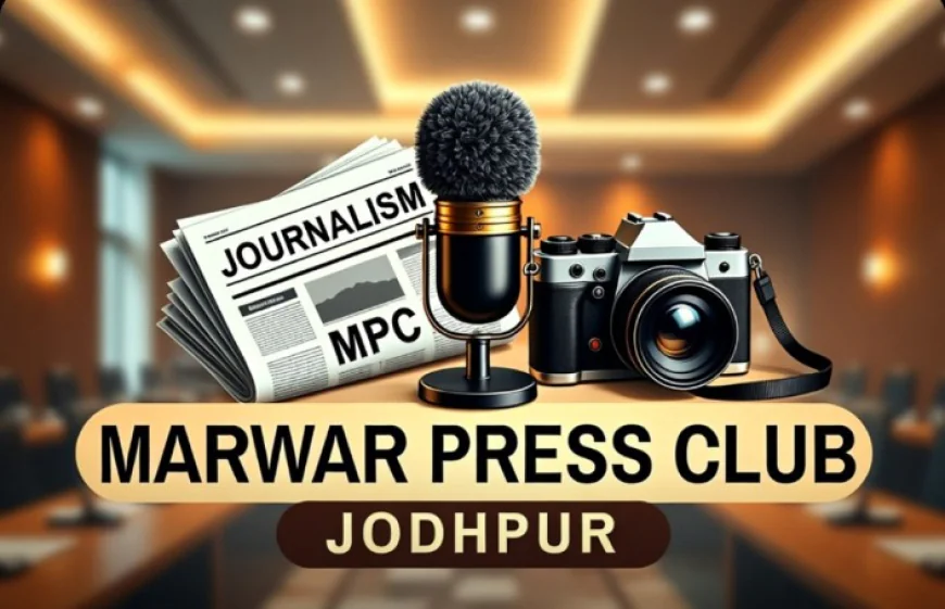 मारवाड़ प्रेस क्लब का बड़ा फैसला 6 जनवरी को होगा जोधपुर में सदस्यता अभियान.