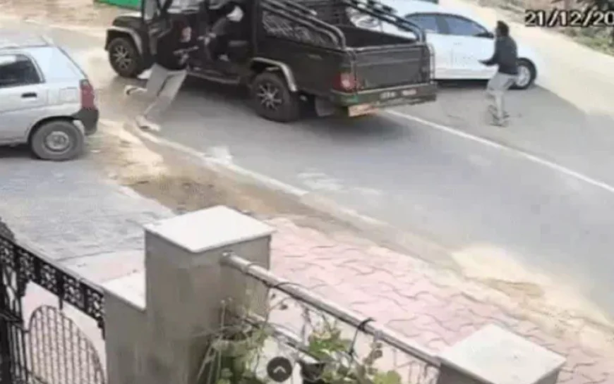 अजमेर में सनसनीखेज लूट: युवक से 46 लाख रुपये लूटे, CCTV फुटेज आया सामने