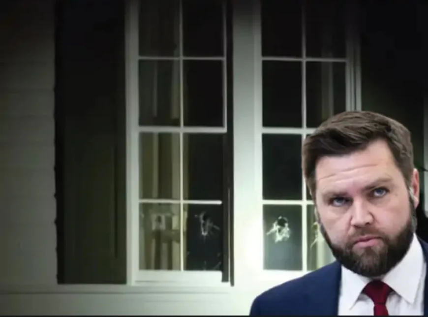 अमेरिकी उपराष्ट्रपति जेडी वेंस के सिनसिनाटी स्थित घर पर तोड़फोड़: कई खिड़कियां टूटीं, एक संदिग्ध हिरासत में