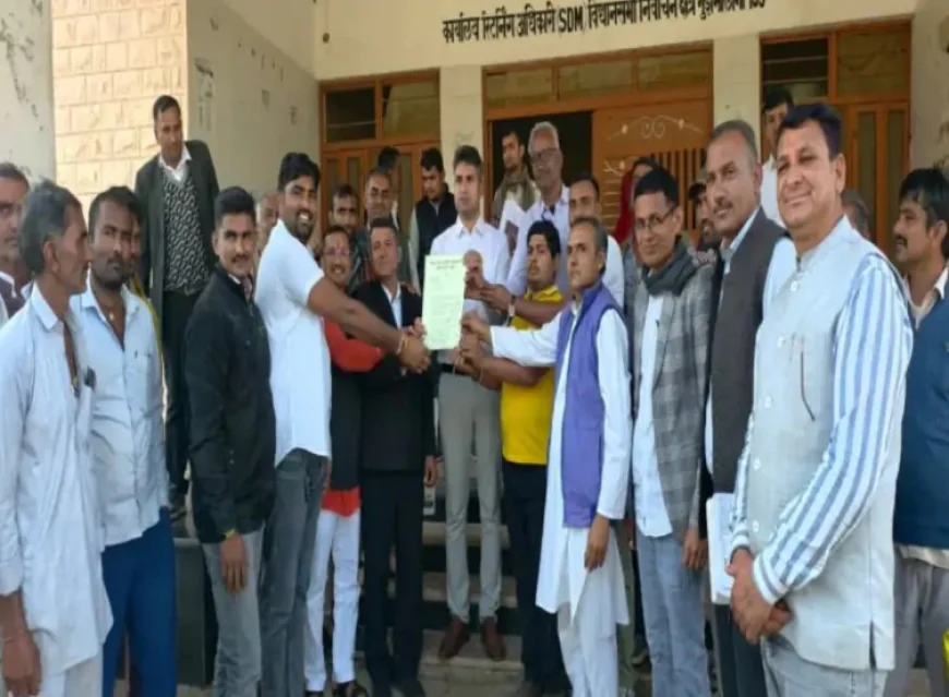 गुड़ामालानी को जिला बनाने की पुरानी मांग फिर तेज: संघर्ष समिति ने सीएम को सौंपा ज्ञापन, पूर्व मंत्री हेमाराम चौधरी 10 दिनों से धरने पर