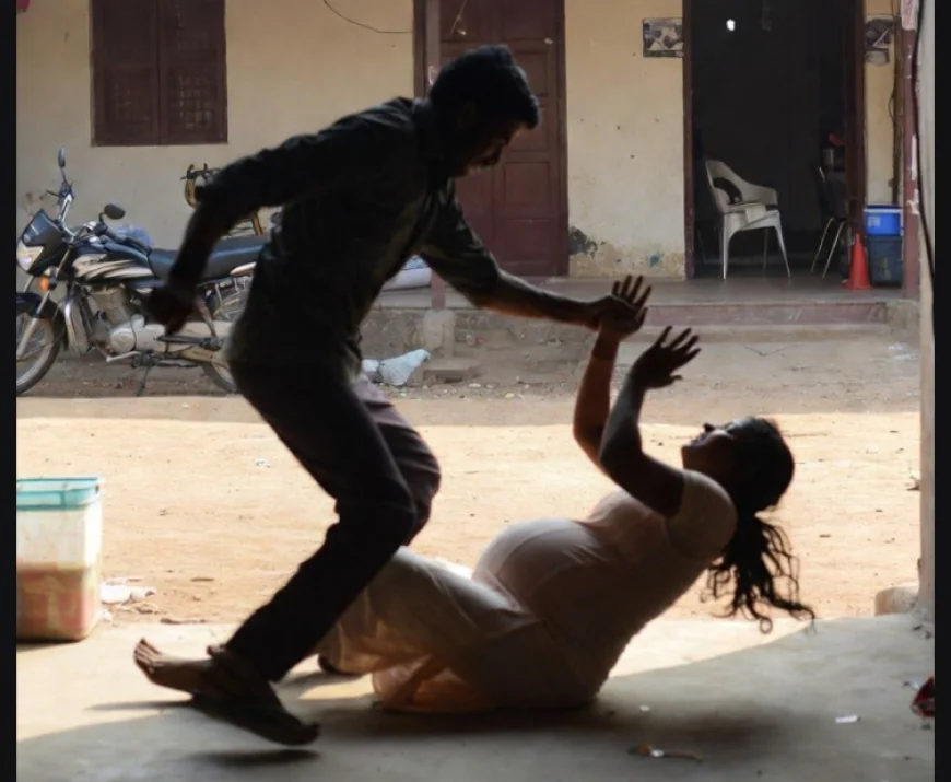 पाली जिले के जैतपुर थाना क्षेत्र में गर्भवती पत्नी के साथ पति ने की क्रूर मारपीट