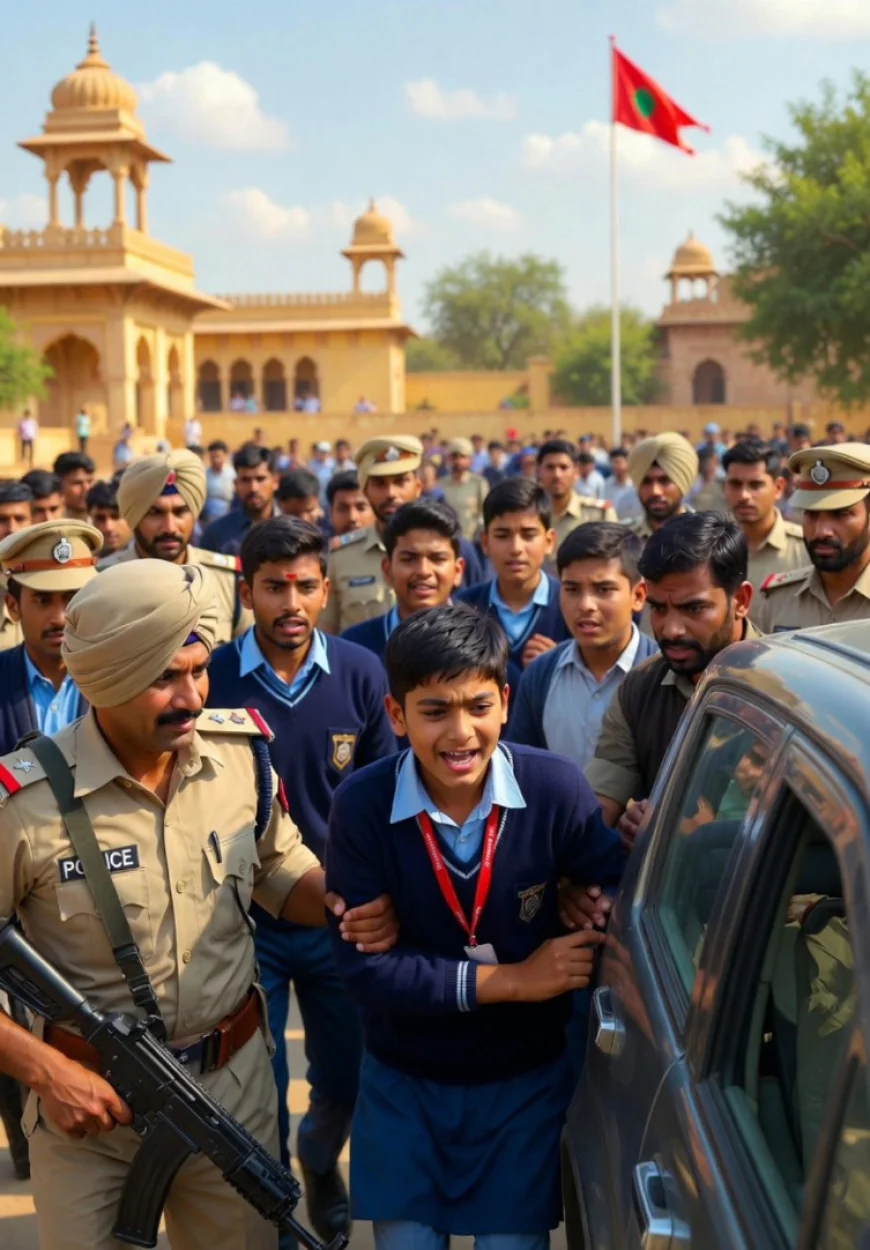 जैसलमेर में दिनदहाड़े स्कूली छात्र का अपहरण, हड़कंप मचा; पुलिस की त्वरित कार्रवाई से छात्र सुरक्षित बरामद