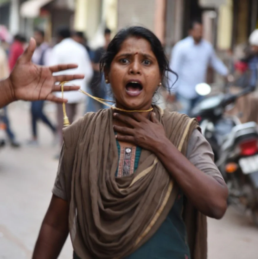 जयपुर में दिनदहाड़े चेन स्नैचिंग: बाजार से घर लौट रही महिला की तोड़ी गई सोने की चेन