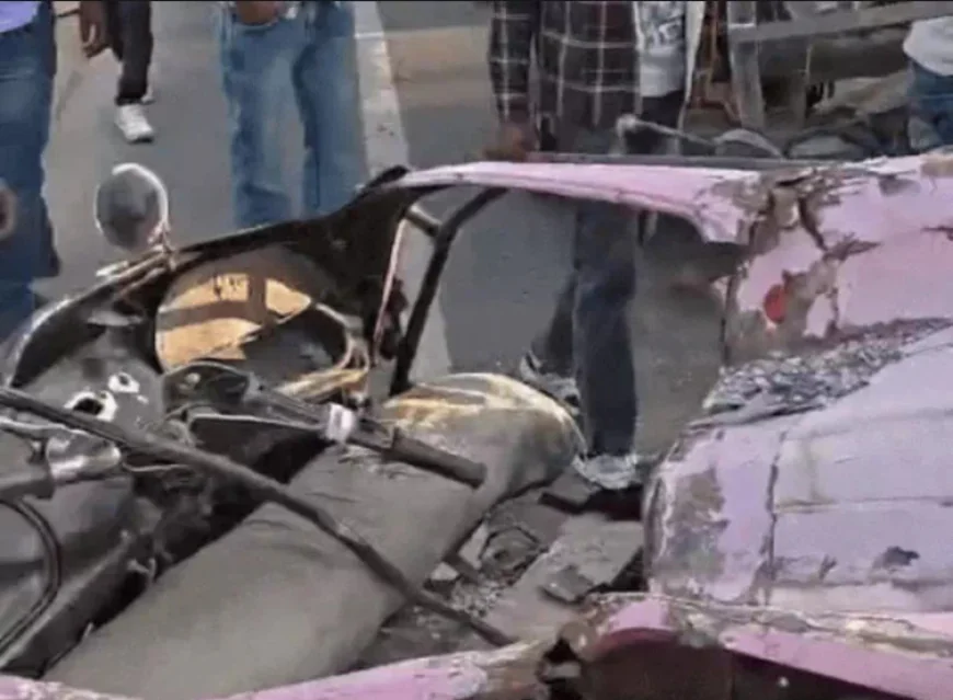 नागौर में भीषण सड़क हादसा: ट्रेलर की जोरदार टक्कर से टेम्पो के परखच्चे उड़े, परिवार के तीन सदस्यों की मौके पर मौत