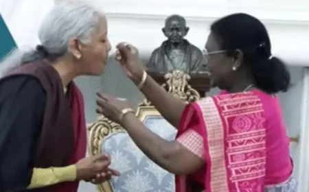 केंद्रीय बजट 2026-27: वित्त मंत्री निर्मला सीतारमण ने पेश किया नौवां बजट, इंफ्रा पर जोर, टैक्स स्लैब में कोई बदलाव नहीं