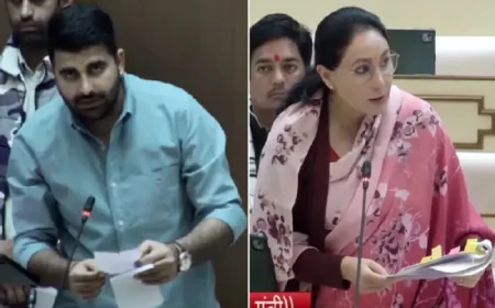 विधानसभा में गूँजी बाड़मेर की बदहाल सड़कों की समस्या, विधायक भाटी के सवाल पर दिया कुमारी ने रखा सरकार का पक्ष