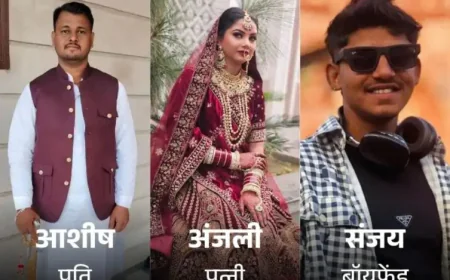 श्रीगंगानगर में लव अफेयर की वजह से पति की क्रूर हत्या: शादी के महज 3 महीने बाद पत्नी ने प्रेमी और उसके साथियों के साथ मिलकर रची साजिश, 16 दिन पहले बनाई थी प्लानिंग