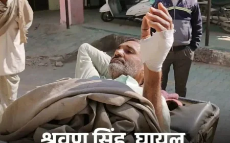 किसान ने लेपर्ड के हमले में जान बचाई: कुल्हाड़ी से सिर फाड़कर मारा, 15 मिनट तक चला जोरदार संघर्ष