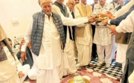 दहेज नहीं, बेटी चाहिए: श्रीगंगानगर में वर पक्ष ने लौटाया 1 करोड़ 1 लाख 51 हजार का दहेज, सिर्फ एक रुपया और नारियल लेकर दिया सामाजिक संदेश