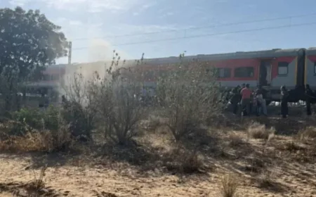 दिल्ली से जैसलमेर जा रही स्वर्ण नगरी एक्सप्रेस में लगी आग: लोको पायलट की सतर्कता से टला बड़ा हादसा, यात्रियों में मची अफरा-तफरी