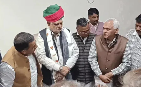 नागौर में सरकारी जमीनों के अवैध पट्टों पर सख्ती: मंत्री झाबर सिंह खर्रा बोले- ताजमहल-लालकिले की भी रजिस्ट्रियां हो चुकी हैं, अवैध कब्जेदारों पर होगी FIR