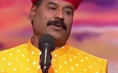 प्रसिद्ध हास्य कवि केशर देव मारवाड़ी (केसरीमल) की सड़क हादसे में दर्दनाक मौत: शादी से लौटते समय झपकी लगने से कार ट्रक में घुसी, मौके पर ही चली गई जान